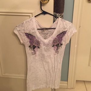 Roses and wings shirt