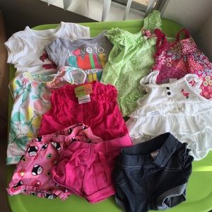 Adorable bundle for little girls (9 m) 10 pieces