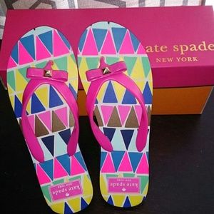 SOLD!!! Kate Spade flip flops