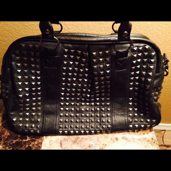 Forever 21 pyramid studded purse