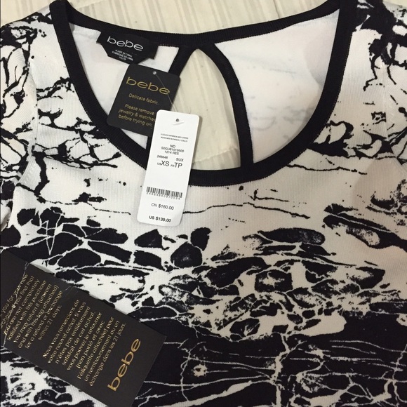 ⛔️Sold⛔️Bebe midi bondage dress - Picture 3 of 3