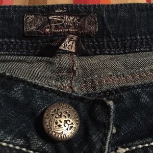 Women's Plus Silver Bootcut Jeans