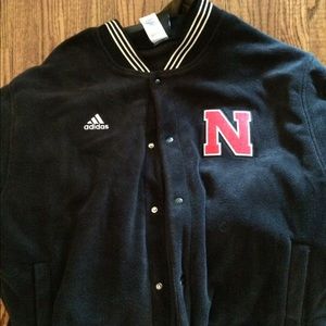Adidas xl nebraska jacket