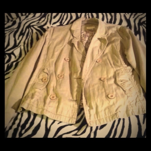 Maurice's khaki blazer