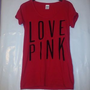 Love Pink Graphic Tee