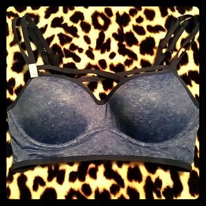 Vs pink caged bralette