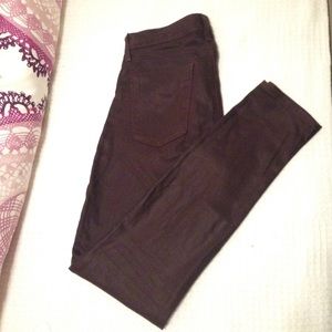 Authentic Hudson Coated Skinnies in Stout
