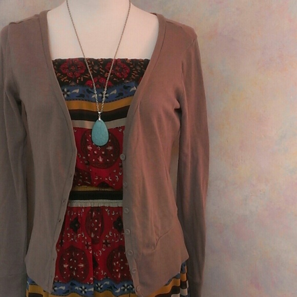 Light brown cardigan