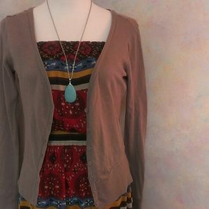 Light brown cardigan