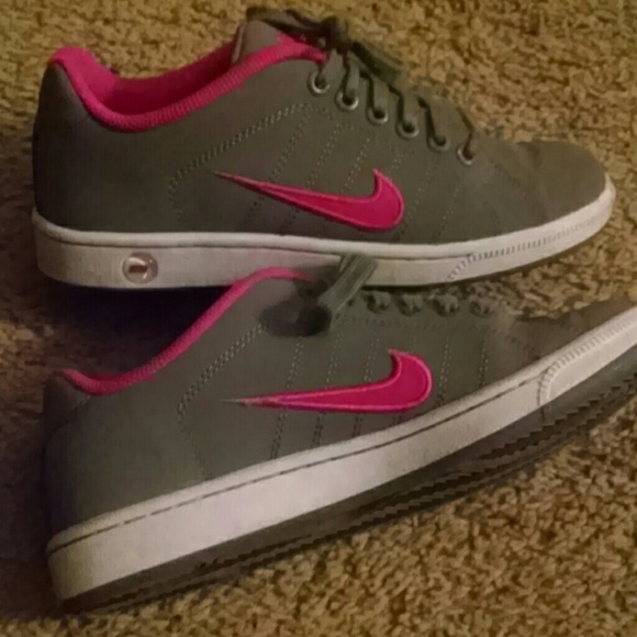 Pink and grey womens nike