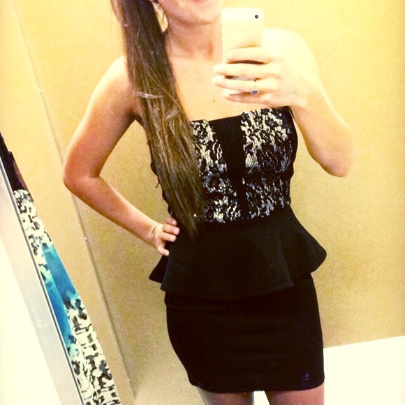 Classy black dress