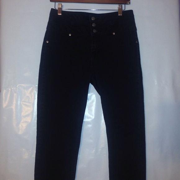 High Waist Black Pants
