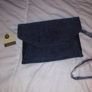 Blue Cross body Bag