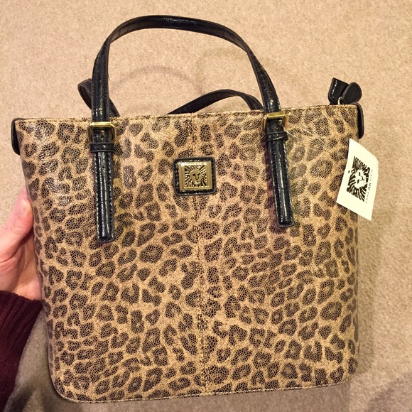 Anne Klein Handbags - Cheetah print Anne Klein tote