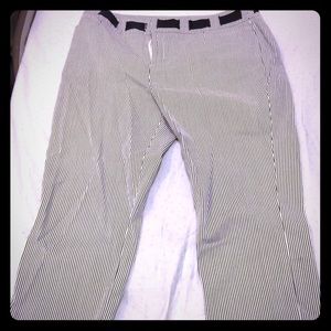 SOLD--INC pinstriped ankle pants