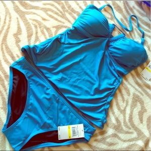 NWT - MK swim suit 2 Pc, size Medium