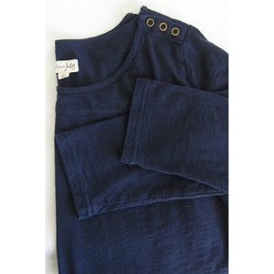 Navy 3/4 Sleeve Top