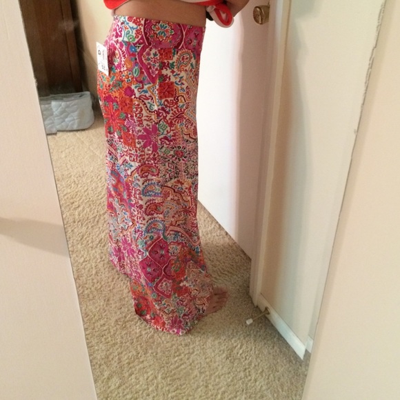 RL bohemian style printed culottes - Picture 4 of 4