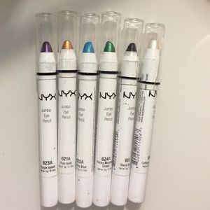 NYX jumbo eye pencil bundle!