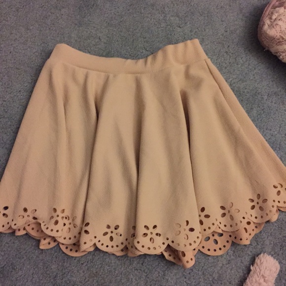 scallop skirt