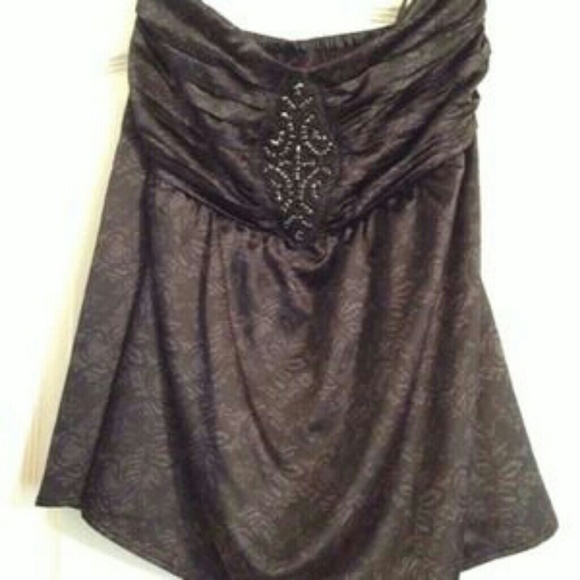 Torrid size 1 satin fancy tube top