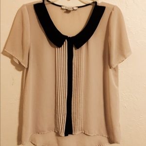 Forever 21 button up high low top