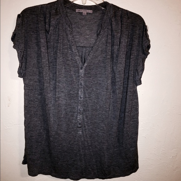 GAP gray button down.