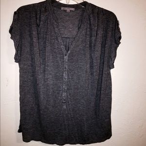 GAP gray button down.