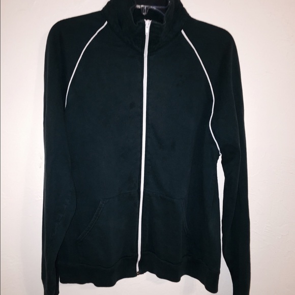 Forest green American Apparel zip down. Vintage!!