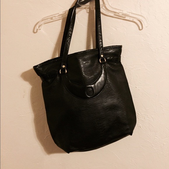 Vintage tote, black!