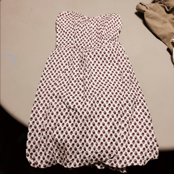 Strapless floral Xhilaration dress.