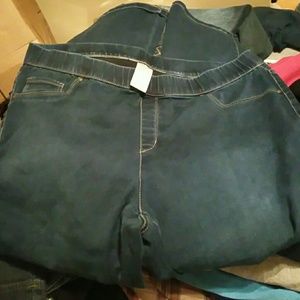 Womens denim stretch jeans