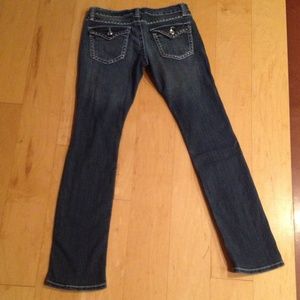 Straight leg jeans