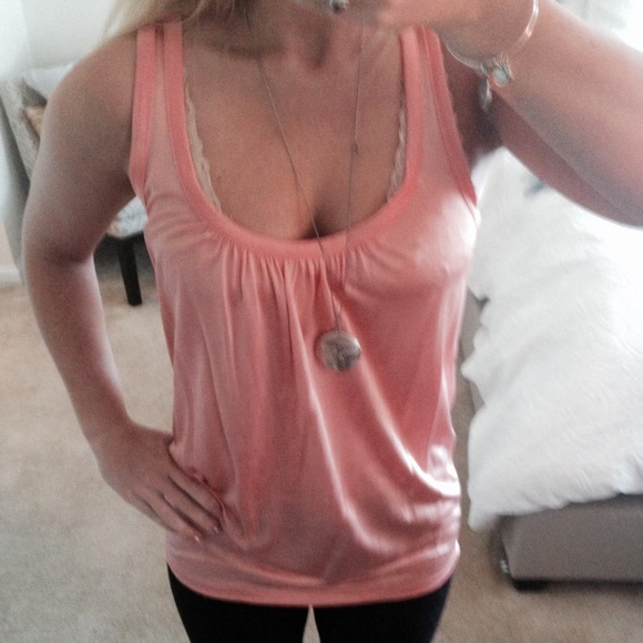 Ted Baker coral tank with super-cute back