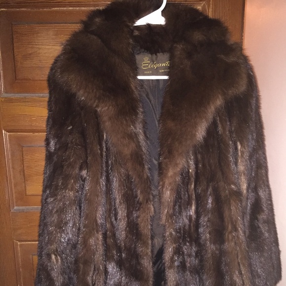 Elégante women's Mink Coat