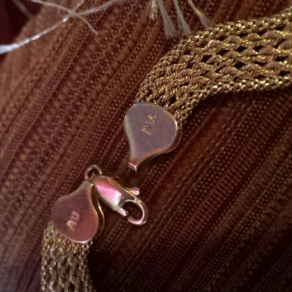 14 kt gold gorgeous necklace! Price drp 9/25. - Picture 3 of 4