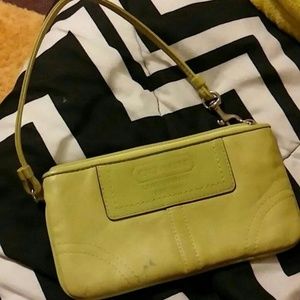 Genuine Coach wristlet