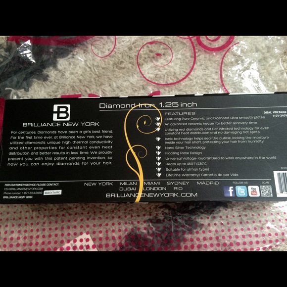 Used only twice brilliance diamond straightener!! - Picture 3 of 4