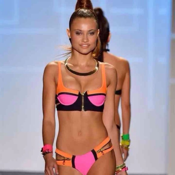 Neon 2 piece bikini SOLD