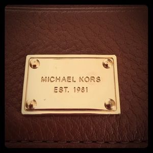 New with tags Michael Kors credit card holder. Tan