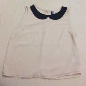 Beige H&M blouse
