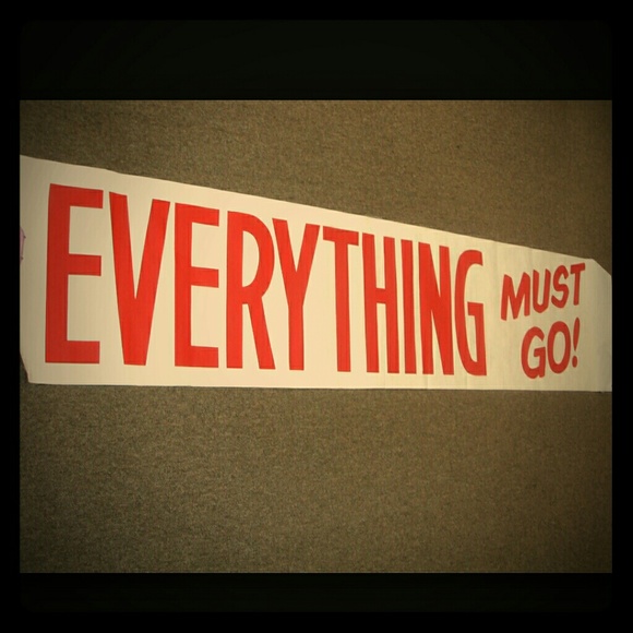 Everything must go spring break sale !!