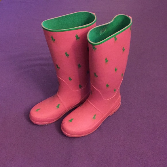POLO RAINBOOTS💚💖💚💖