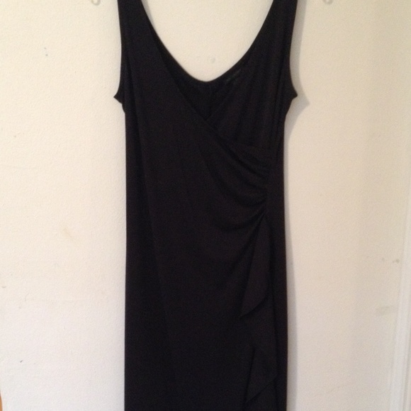 The Limited black cocktail knee-length dress