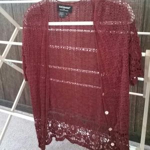 Very pretty crocheted sweater