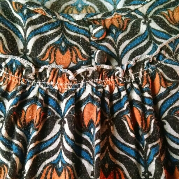 1970s vintage inspired top