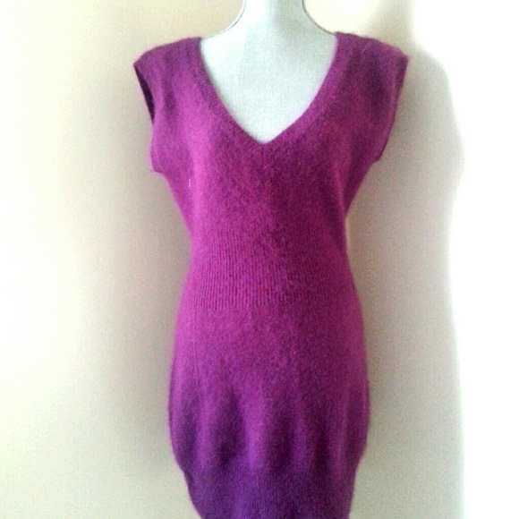 Armani Exchange Angola Rabbit Hair Dress