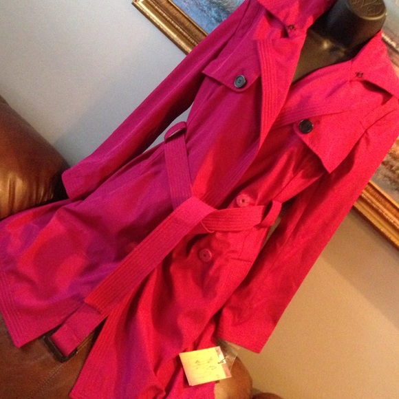 Narciso Rodriguez Outerwear - 🎉NARCISO RODRIGUEZ🎉burgundy trench coat