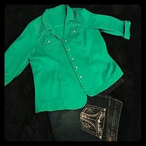 Turquoise Blazer