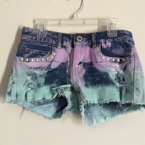 Tie Dyed Wash Shorts